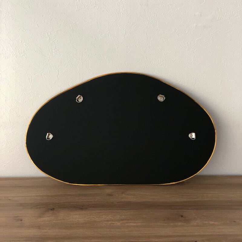 mirror-03060 Gold flame ニュアンス ミラー 壁掛け | ART OF