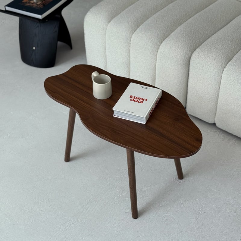 table-03203 Wave コーヒーテーブル 80×40cm | ART OF BLACK