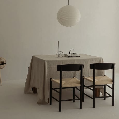 chair-03036　 受注販売　ブラック ペーパーコード チェア
