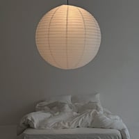 light-03289　ホワイト Rice Paper Shade Extra large 80cm 和紙 ペンダントライト
