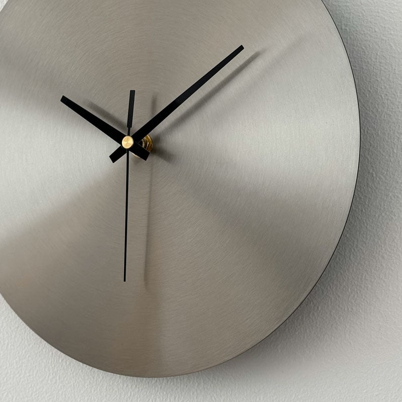 clock-03036 ステンレス 掛け時計 ラウンド スクエア 静音 | ART clock-03036 ステンレス 掛け時計 ラウンド スクエア 静音 | ART