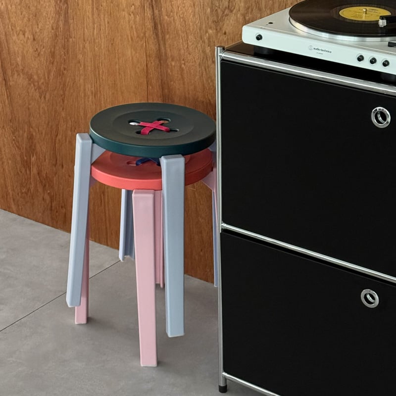 stool-03057 カラーボタンスツール | ART OF BLACK