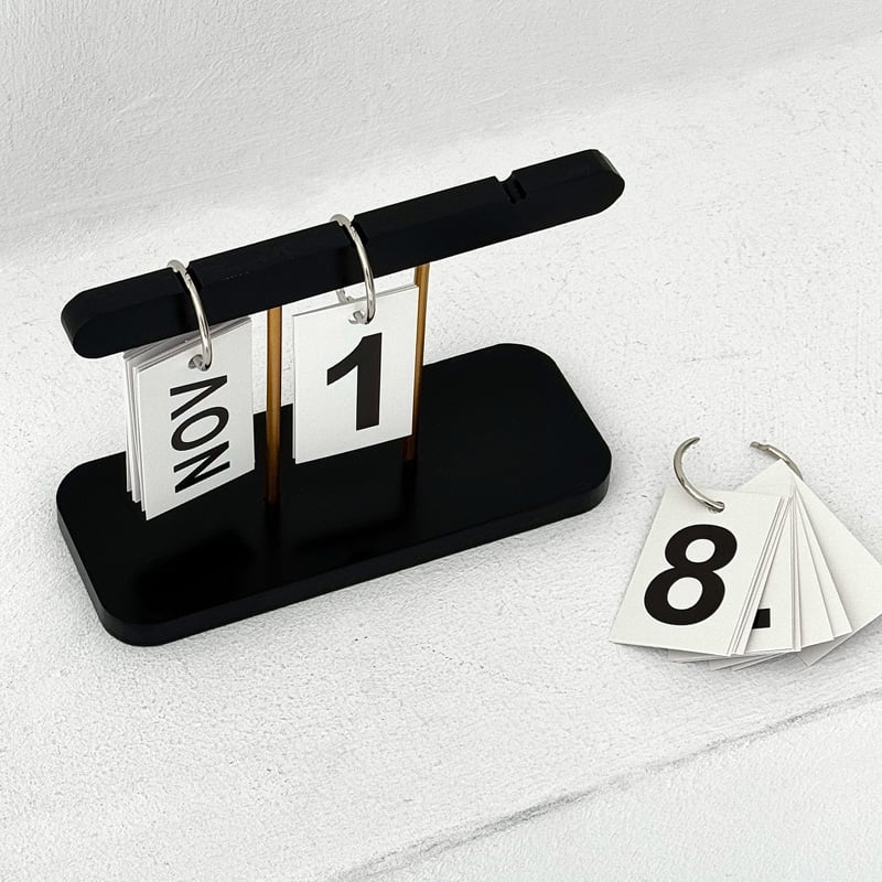 calendar-03028 scoreboard フリップ 卓上 日めくり 万年カレンダー