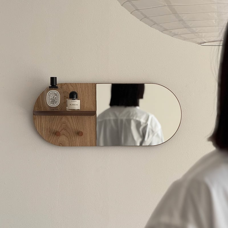 mirror-03123 オーバル ウッド ウォールミラー 壁掛け | ART OF BLACK mirror-03123 オーバル ウッド ウォールミラー 壁掛け | ART OF BLACK
