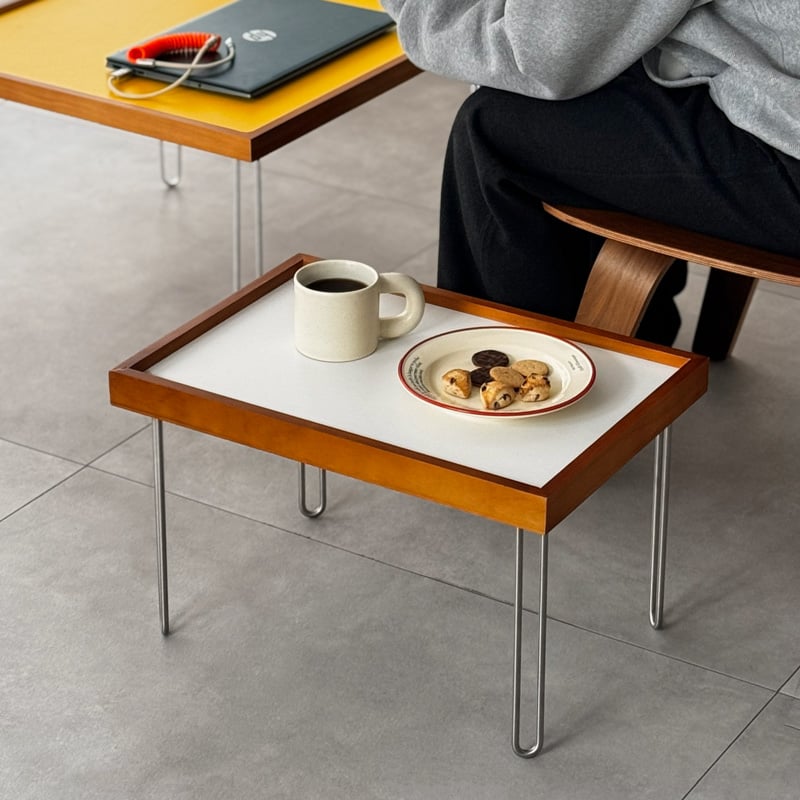 予約販売1月下旬～2月上旬頃発送予定 table-03218 天然木 カラー天板