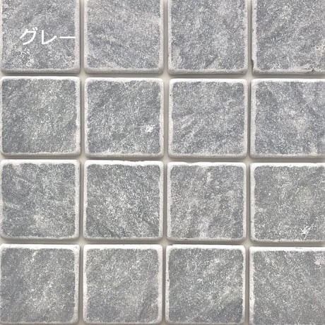 plate-03072　イタリア産 天然大理石 ナチュラルストーンプレート 10cm×10cm