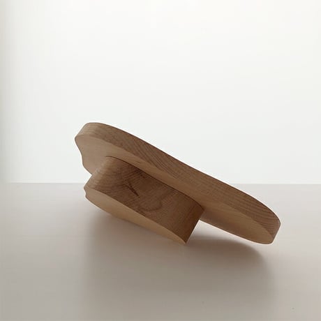 予約販売6月中旬～6月下旬頃発送予定　tray-03091　beech トレイ 脚付き ウッド トレー