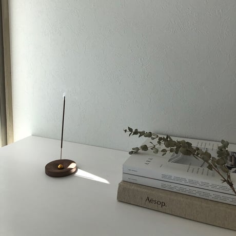 incenseholder-03014　ウッド インセンスホルダー お香立て