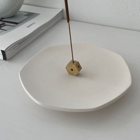 incenseholder-03009　陶器 インセンスホルダー お香立て