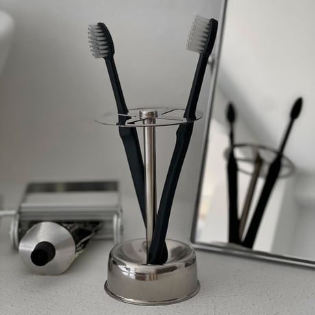 予約販売6月中旬～6月下旬頃発送予定　oralcare-03006　ステンレス 歯ブラシスタンド
