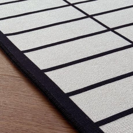 rug-03093　グリッドライン ラグ 120cm×180cm