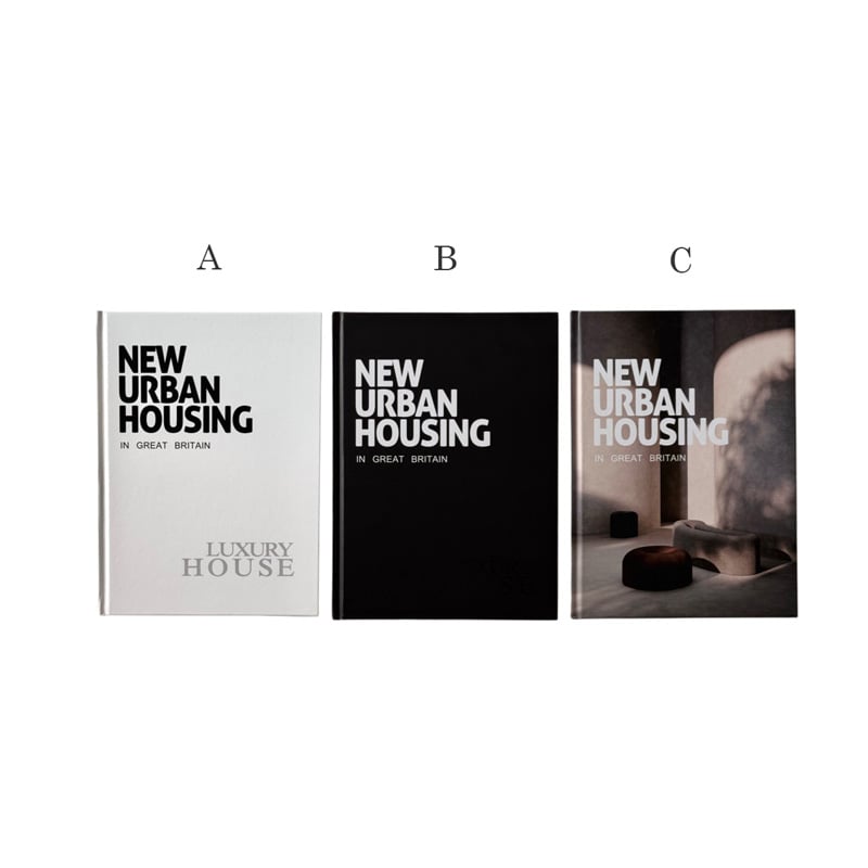 book-03002 NEW URBAN HOUSING ディスプレイブック ハードカバー 洋