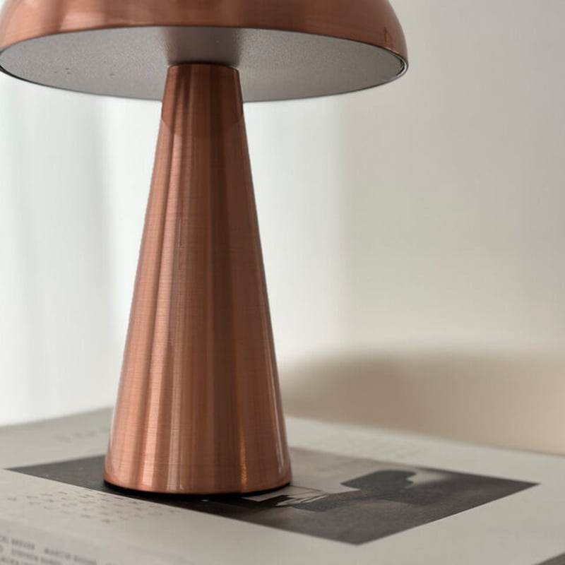 light-03134 USB mushroom テーブルランプ フルタッチ式 コードレス |