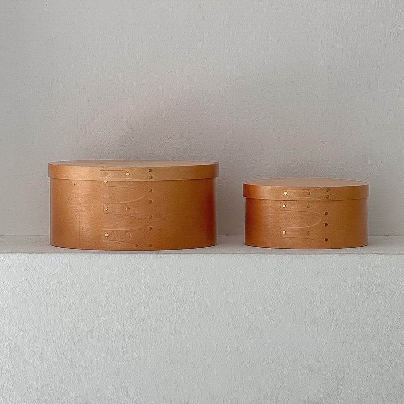 box-03057 大中2個セット 天然木 SHAKER BOX シェーカーボックス
