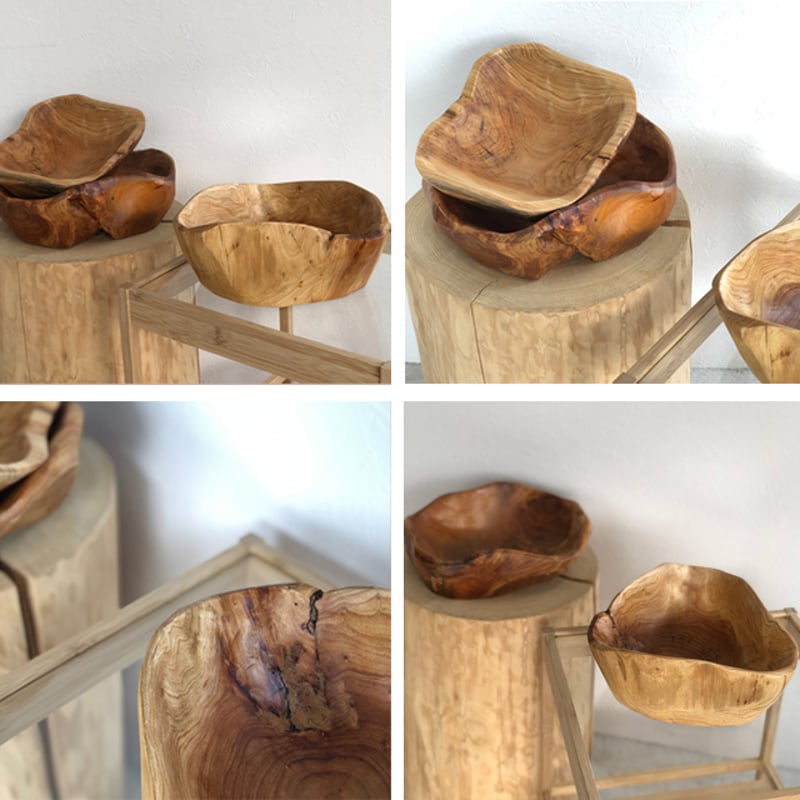 プライウッド・ボウル（ウォールナット材） bowl-03002 individual ウッドボウル | ART OF BLACK