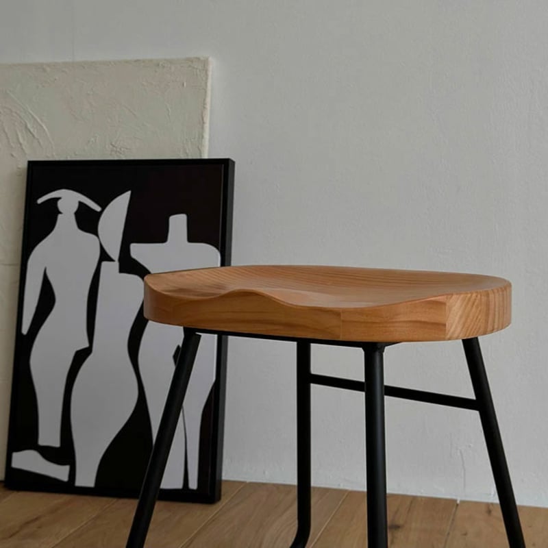 chair-03039 H45cm アイアンスタンド スツール | ART OF BLACK chair-03039 H45cm アイアンスタンド スツール | ART OF BLACK