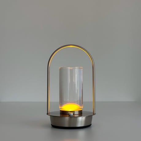 light-03367　USB ハンドル付き ポータブルランプ LED シルバー