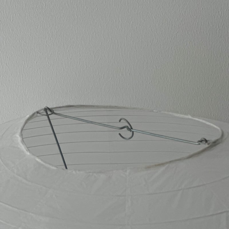 light-03178 ホワイト Rice Paper Shade Medium 50cm 和