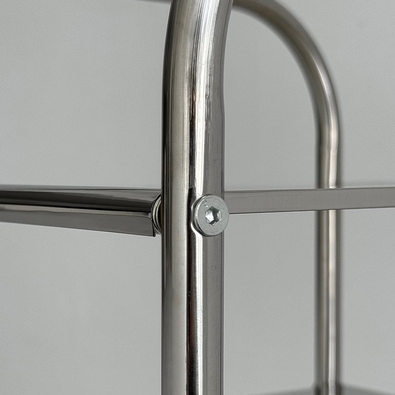 table-03158 アーチフレーム ステンレス モジュール 3段 ラック サイド