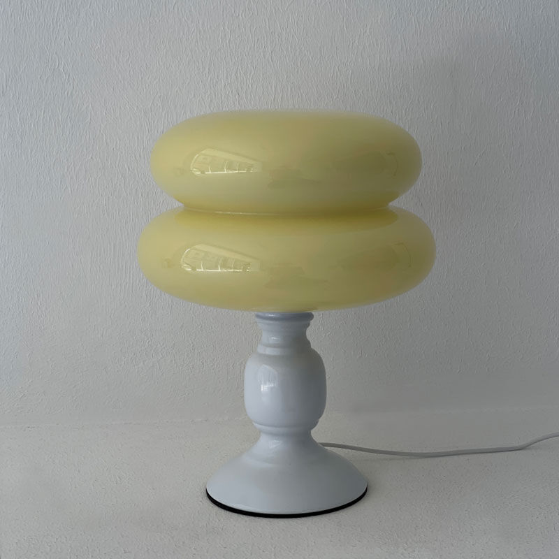 light-03241 USB ガラスシェード バイカラー テーブルランプ LED