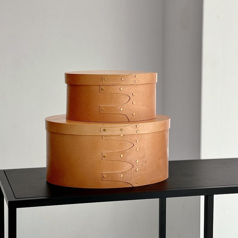 box-03057 大中2個セット 天然木 SHAKER BOX シェーカーボックス