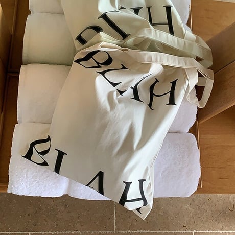 予約販売7月中旬～7月下旬頃発送予定　bag-03022　BLAH トートバッグ