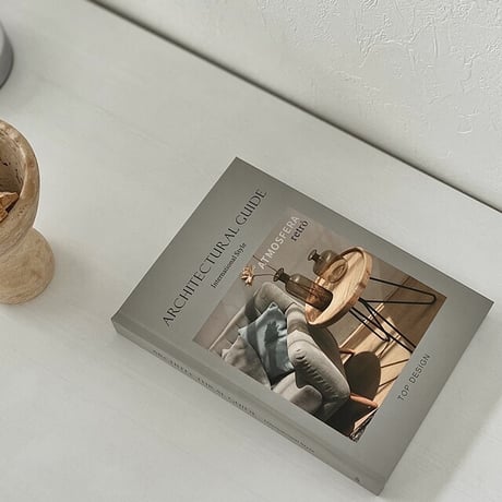 book-03004　ARCHITECTURAL GUIDE  ディスプレイブック ハードカバー 洋書 1冊売り