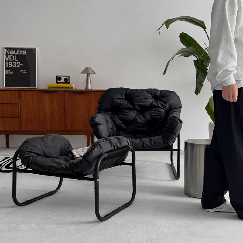 予約販売2月中旬～2月下旬頃発送予定 chair-03097 ブラックフレーム