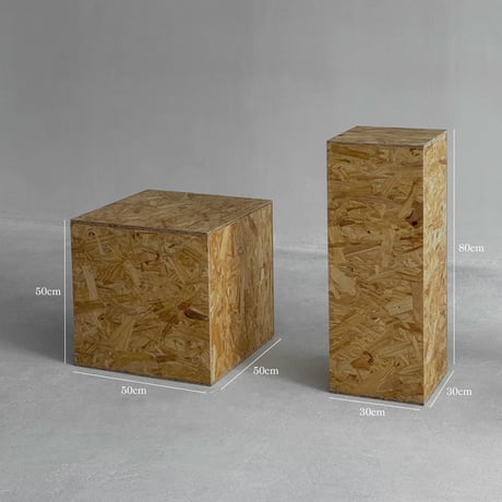 box-03066　受注販売　OSB合板 ディスプレイボックス