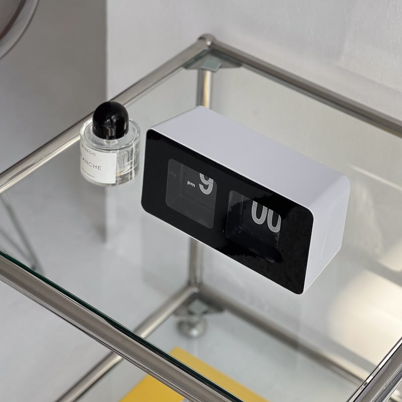 clock-03081 フリップ テーブルクロック パタパタ時計 静音 | ART OF BLACK