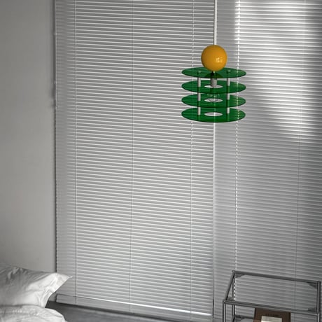 light-03372　Acrylic Flying Saucer ペンダントライト 口金E17