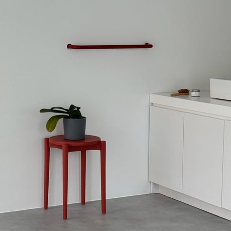 stool-03054　強化プラスチック ラウンドスツール