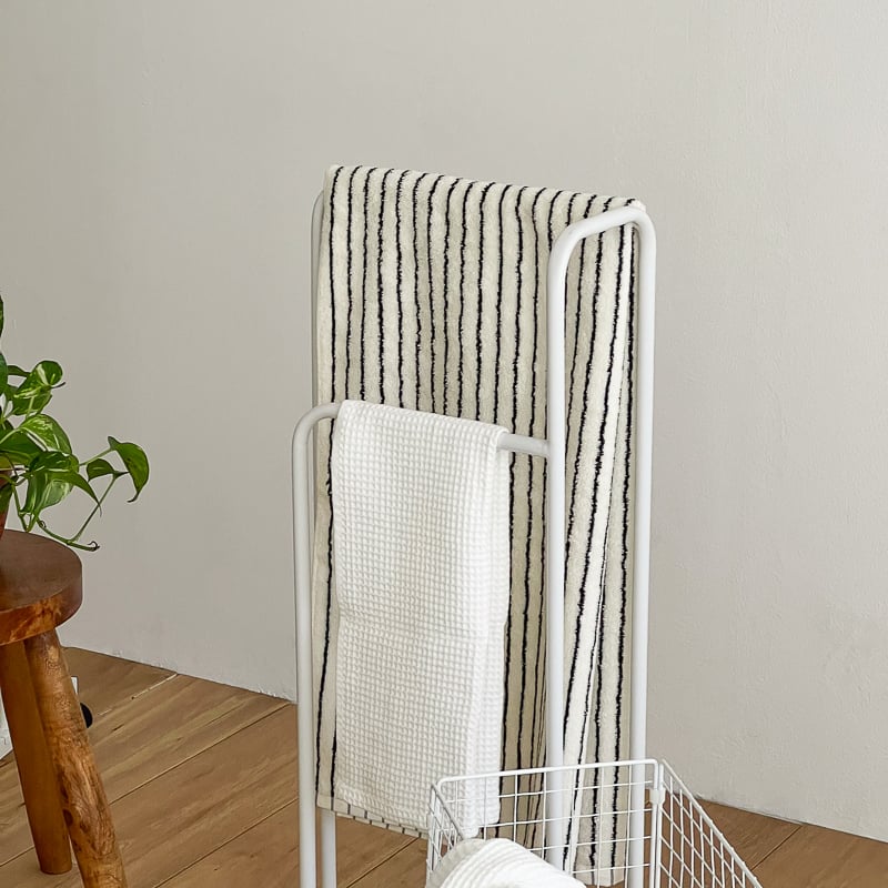 rack-03040 アイアン タオルハンガースタンド H91cm | ART OF BLACK