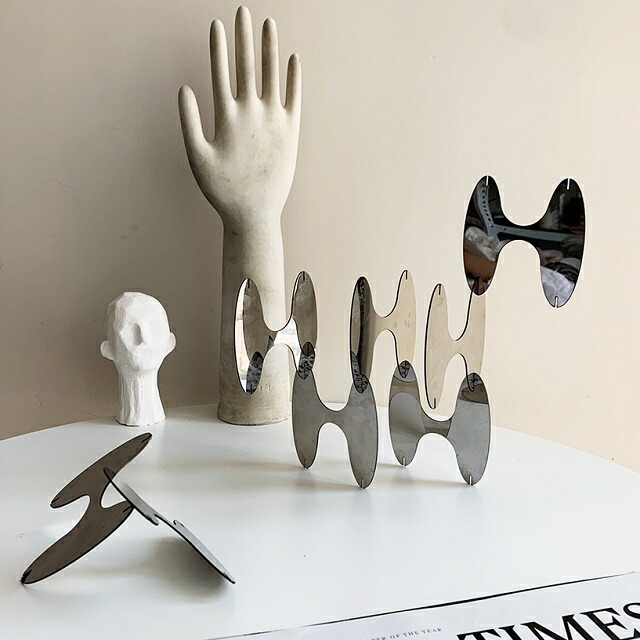 objet-03021 ミラー アート オブジェ 4枚セット | ART OF BLACK