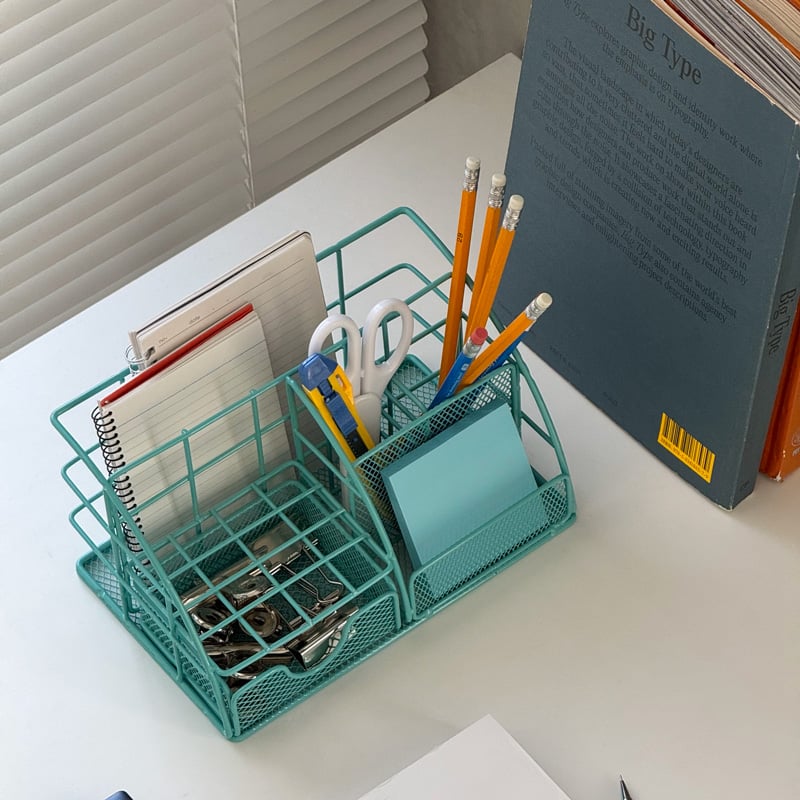 stationery-03039 カラー スチール デスクオーガナイザー | ART OF B