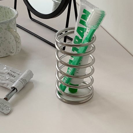 予約販売6月中旬～6月下旬頃発送予定　oralcare-03005　ステンレス スプリングホルダー
