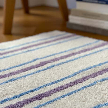 rug-03081　シックシンストライプ ラグ 80×120cm