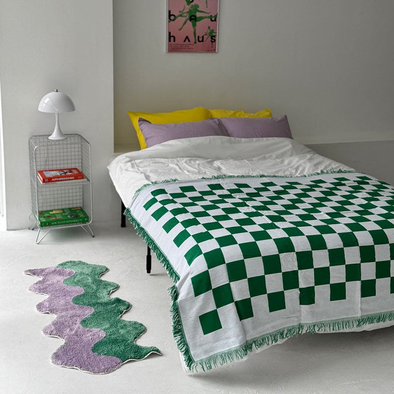 rug-03060 rippling バイカラーラグ 45cm×120cm | ART OF