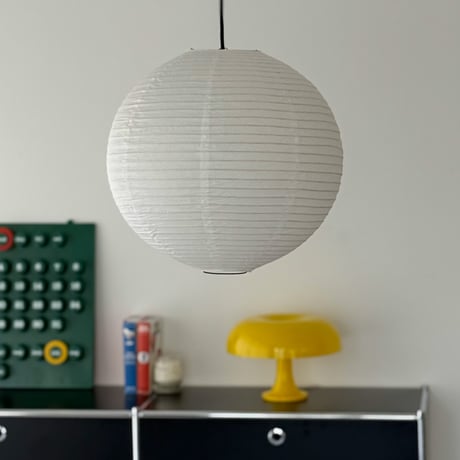 light-03382　ホワイト 細めピッチタイプ Rice Paper Shade Small 40cm 和紙 ペンダントライト