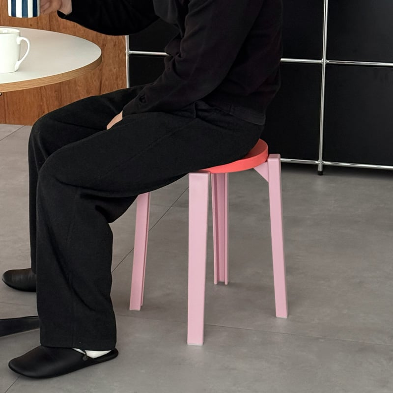 予約販売4月下旬～5月上旬頃発送予定 stool-03057 カラーボタン