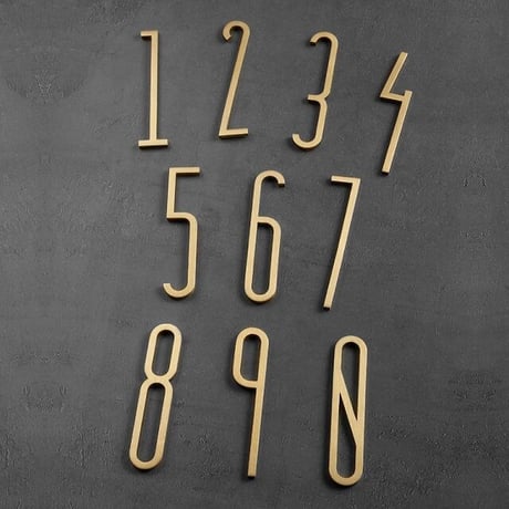 sign-03001　70mm 大文字 真鍮文字 真鍮レター アルファベット 数字
