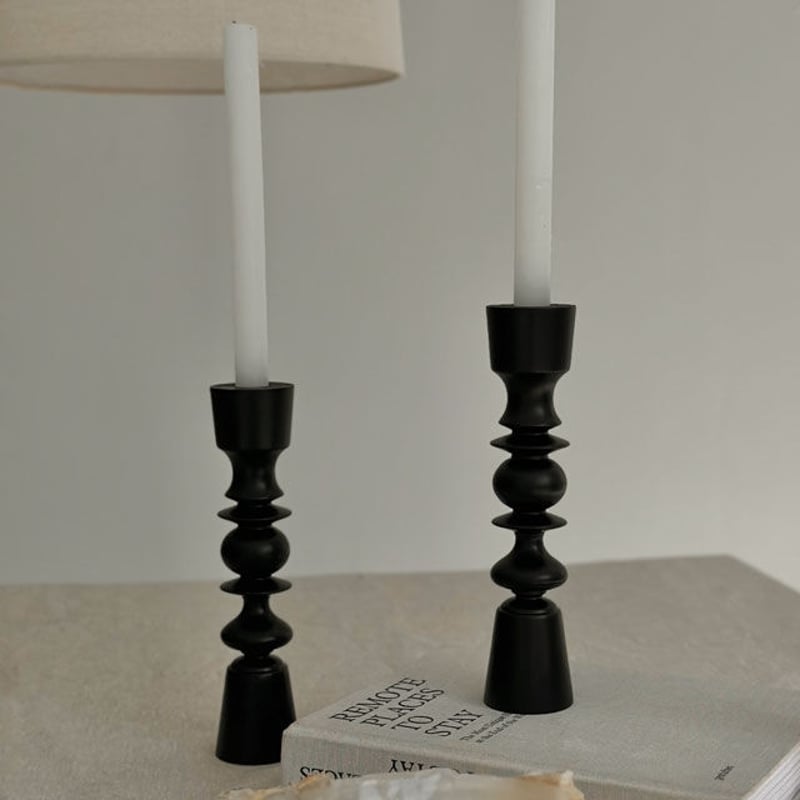 candle-03097 abacus ウッド キャンドルスタンド | ART OF BLACK