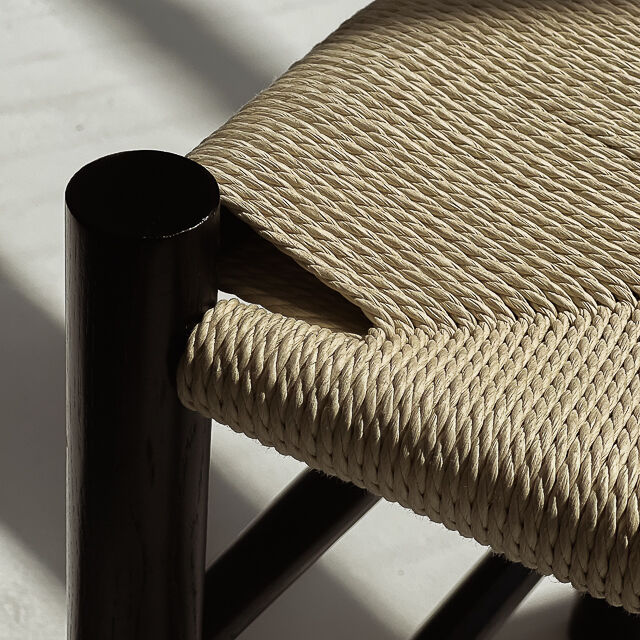 受注販売 chair-03036 ブラック ペーパーコード チェア | ART OF 受注販売 chair-03036 ブラック ペーパーコード チェア | ART OF