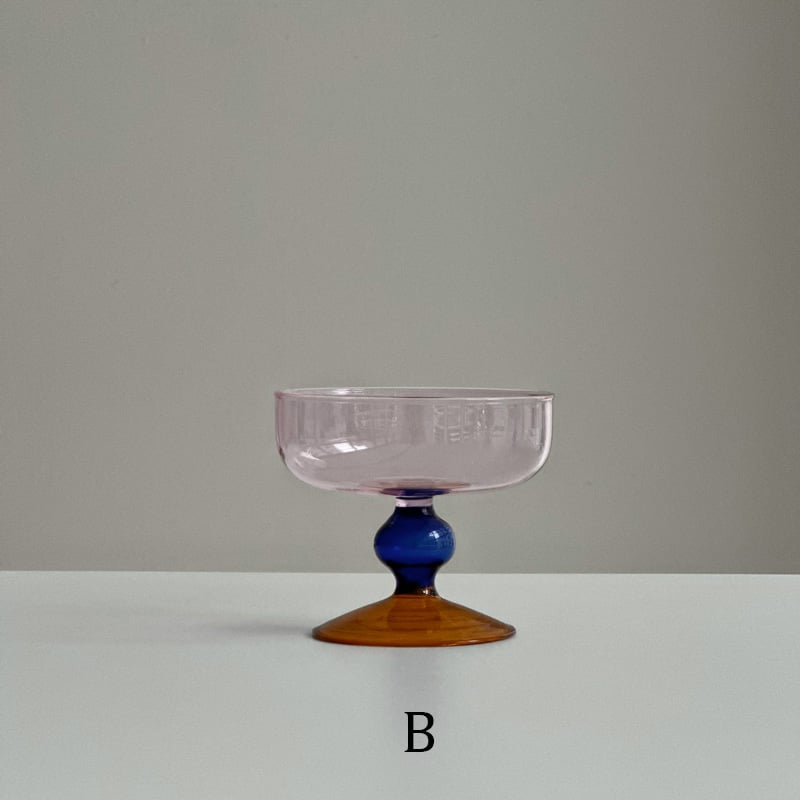 objet-03100 カラーガラス デザートカップ グラスオブジェ | ART