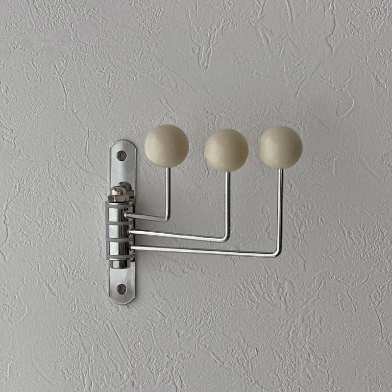 壁飾り　3点セット wall-03081 3連 スライドボールフック | ART OF BLACK