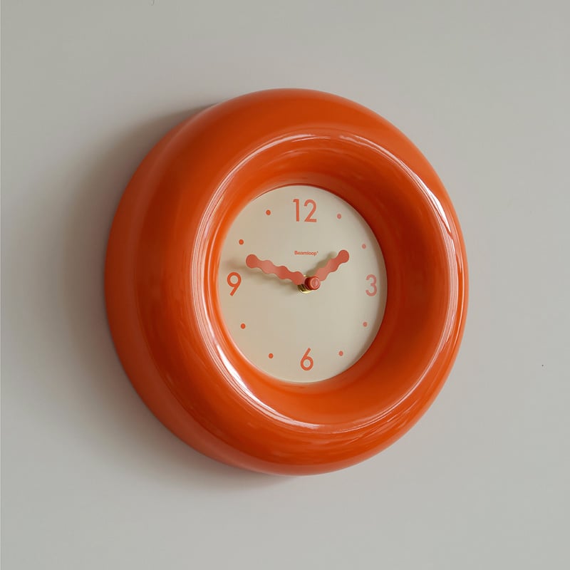clock-03090 Bagel Wall Clock 掛け時計 静音 | ART OF B