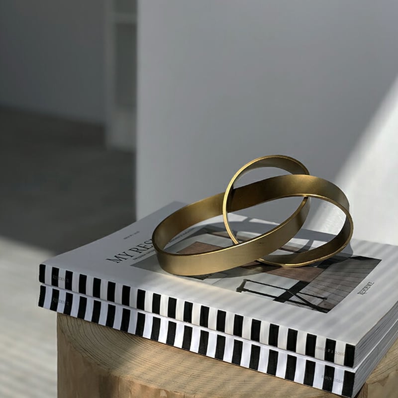 objet-03023 knot アイアン オブジェ | ART OF BLACK