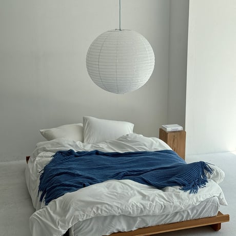 light-03321　ライトブルーコード Rice Paper Shade 40cm 50cm 60cm ホワイト 和紙 ペンダントライト