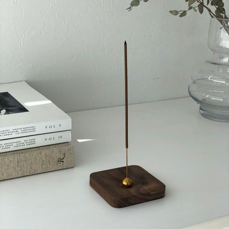 incenseholder-03014　ウッド インセンスホルダー お香立て