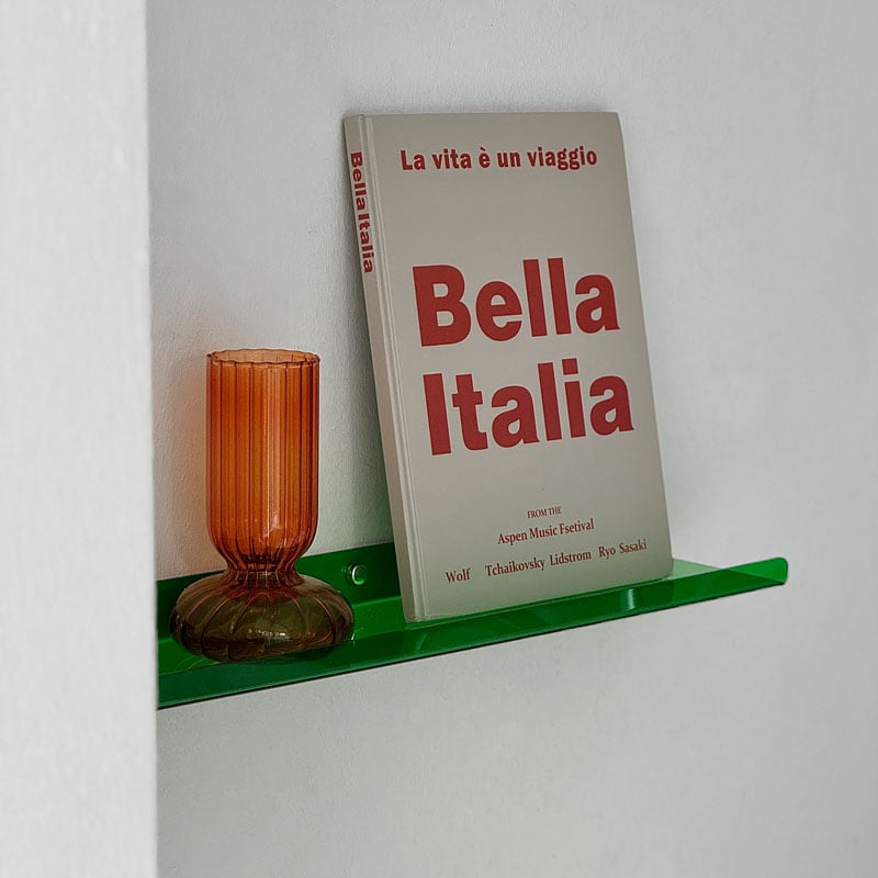 shelf-03035 アクリル カラーウォールシェルフ 50cm | ART OF BLACK